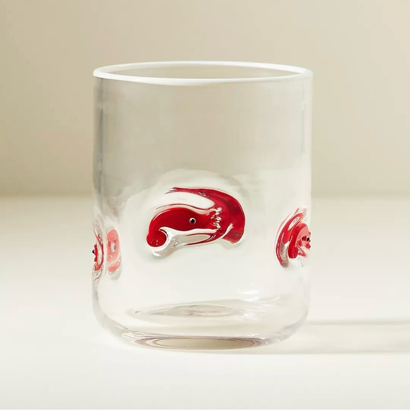 Anthropologie - The Icon Juice Glass - Shrimp - Picture 1 of 2
